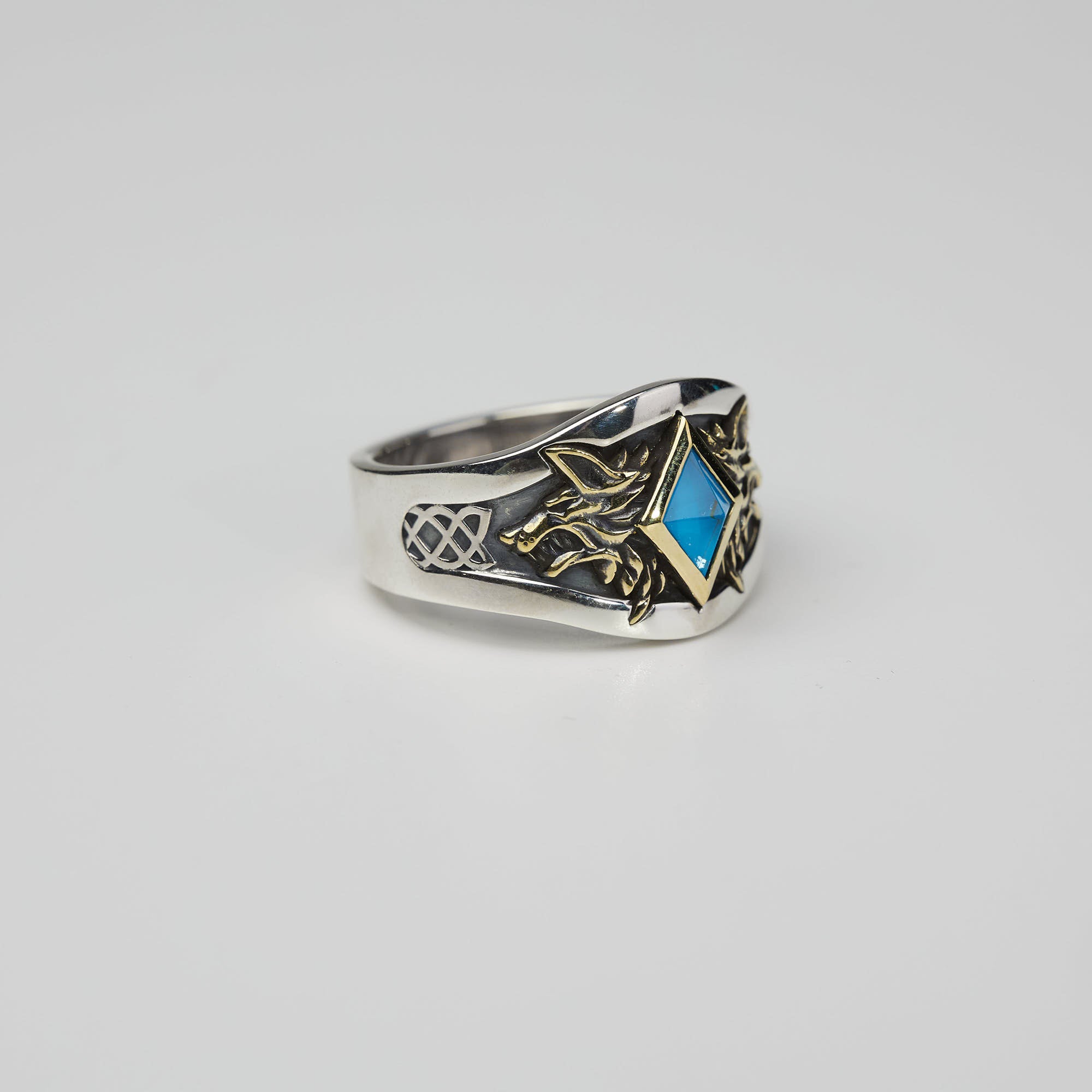 Warhammer 40K Space Wolves Ring of Leman Russ Wolf King Memorial Ring Starforged
